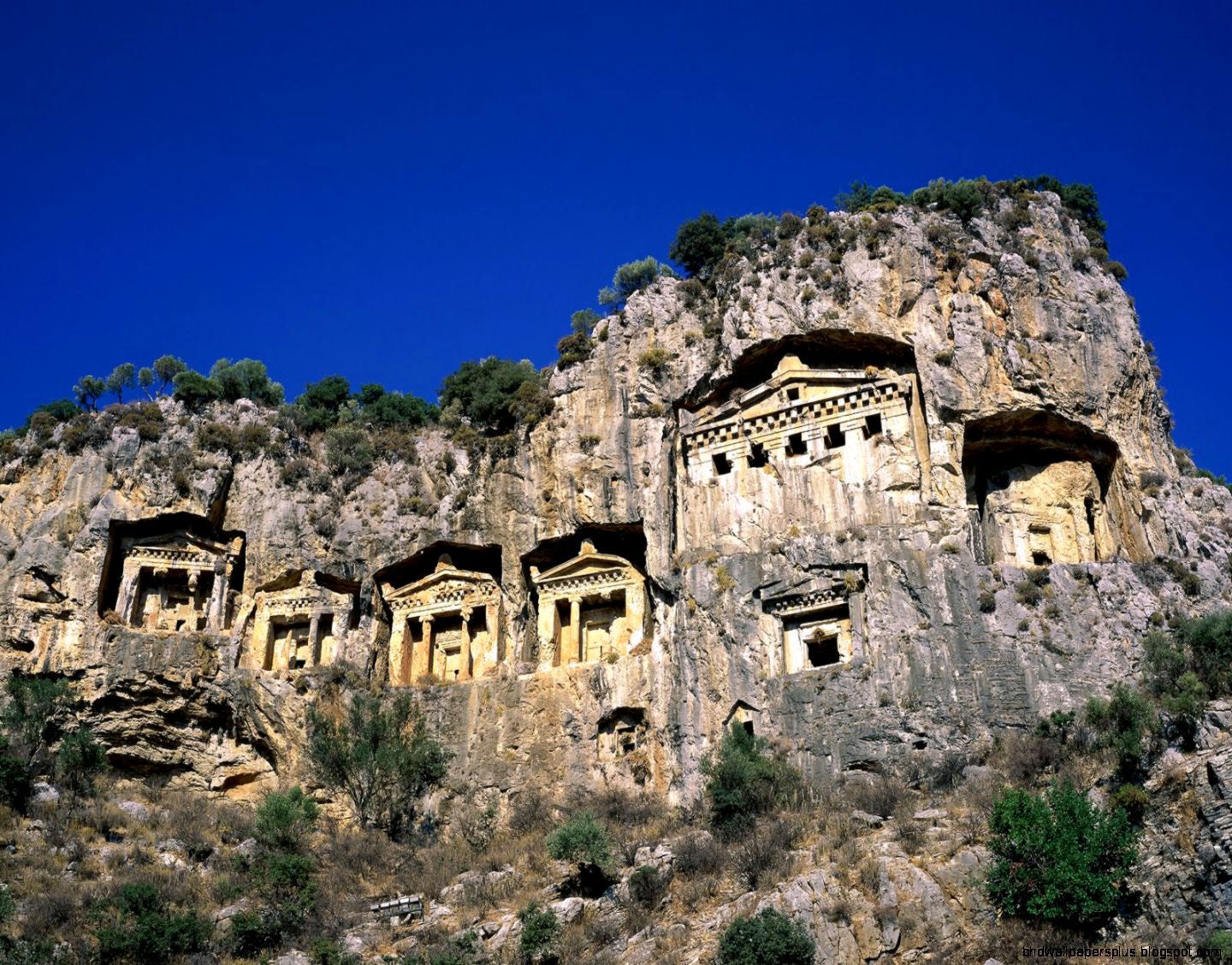 Dalyan Rock Tombs Turkey Dalyan Rock Tombs Turkey