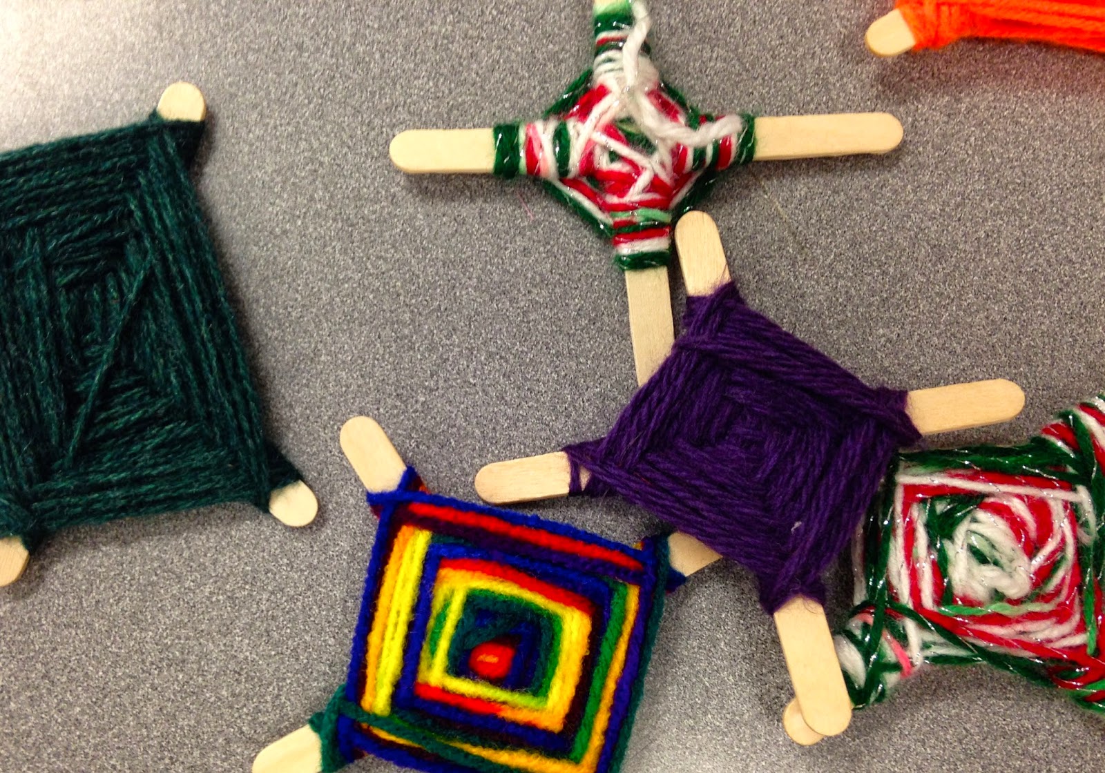 Sewing School Yarn Craft God's Eye