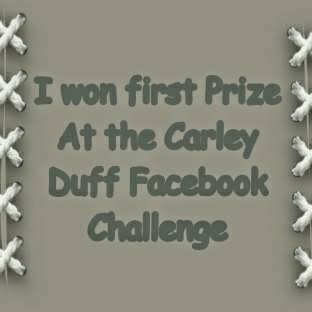 Carley Duff challenge group first prize