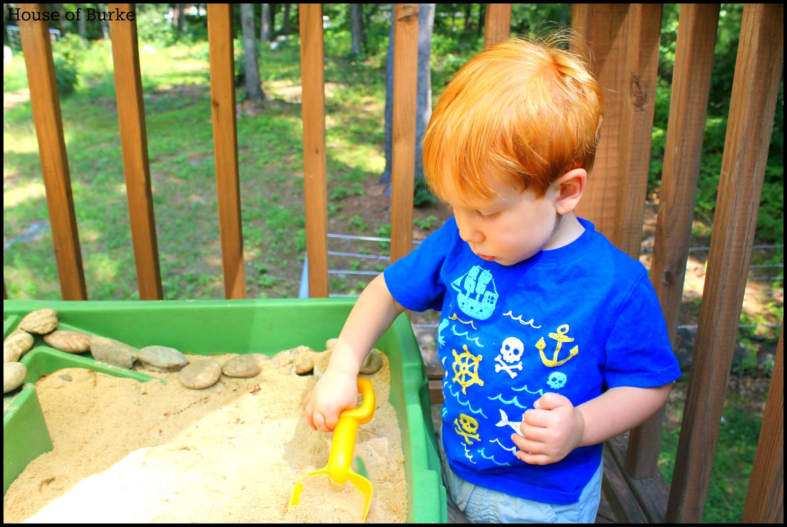 House of Burke Sand Sensory Bin Challenge