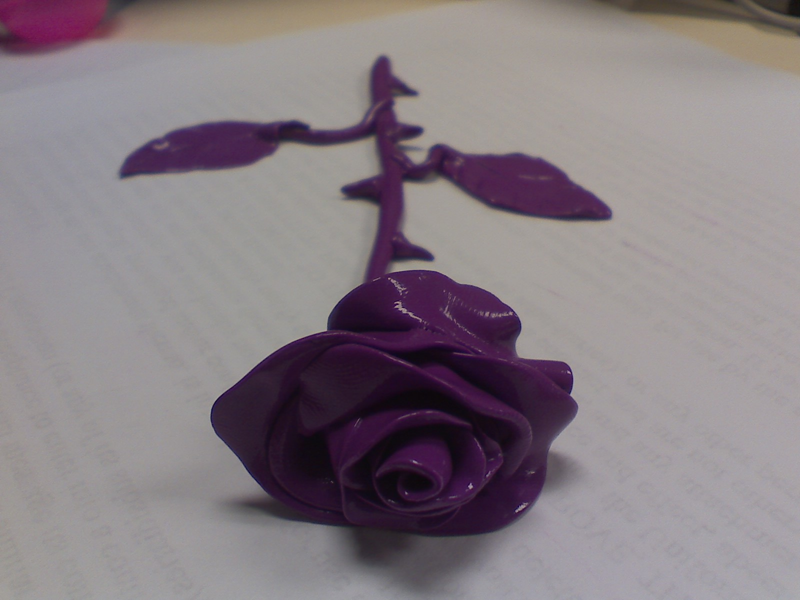 Esqueda Ink Silly Putty "sculptures"