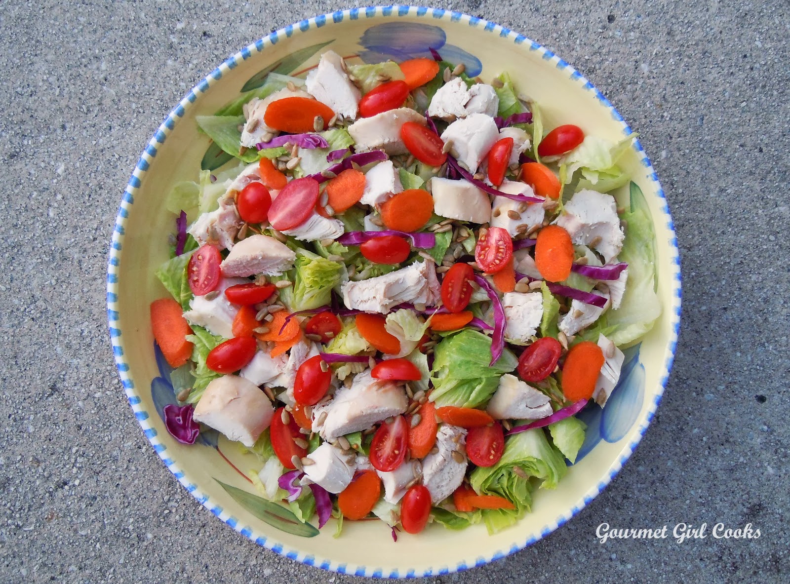 Gourmet Girl Cooks Thursday's Quick & Easy Salad Bowl