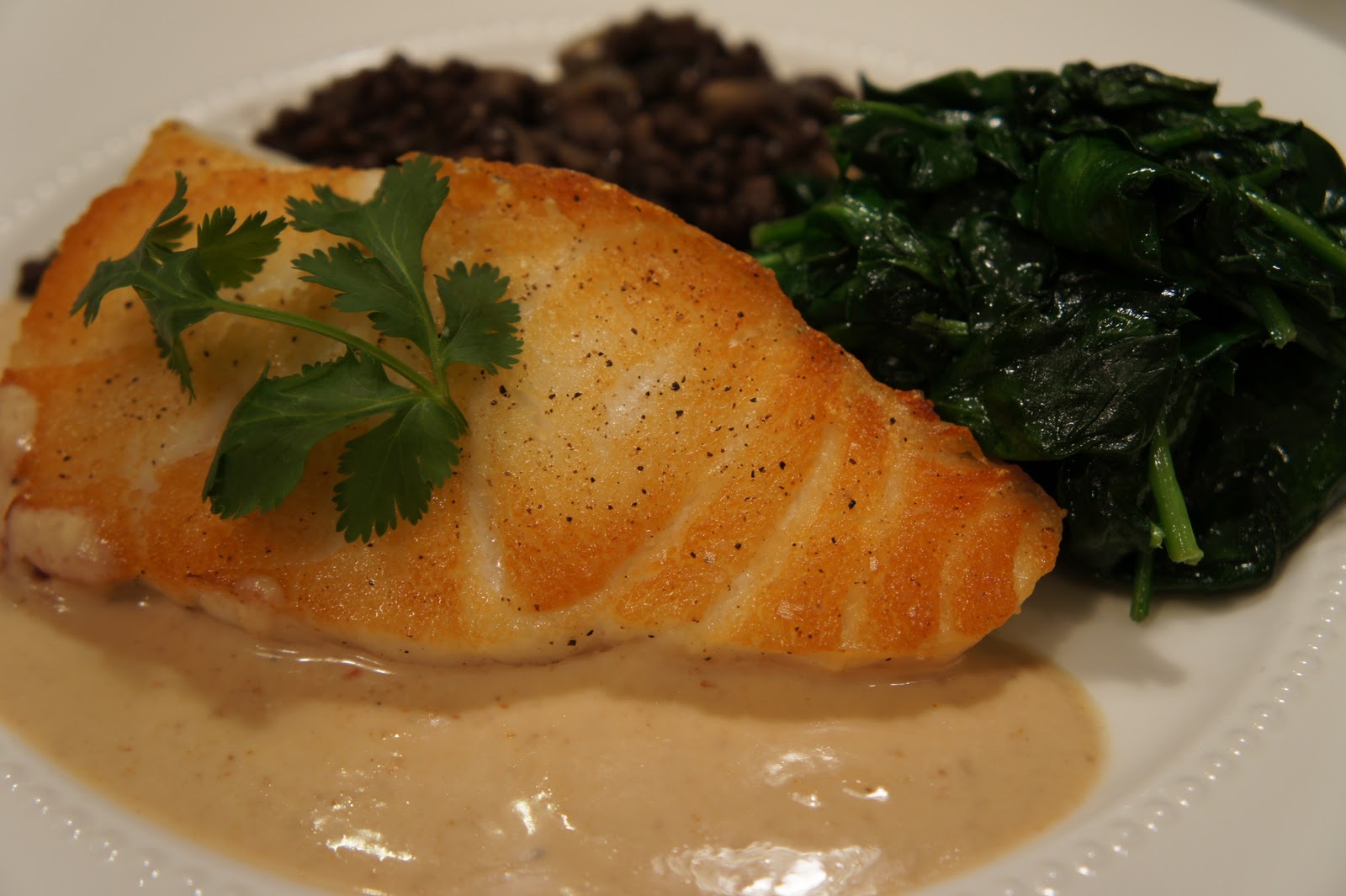 Wild Chilean Sea Bass, Thai Red Curry