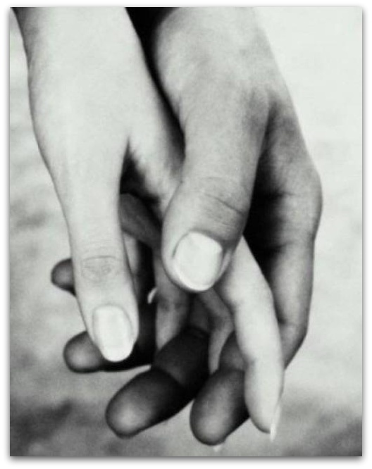 Your hand in mine...