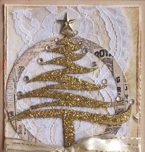 Moment in Time SOUS Die cut challenge "O Christmas Tree"