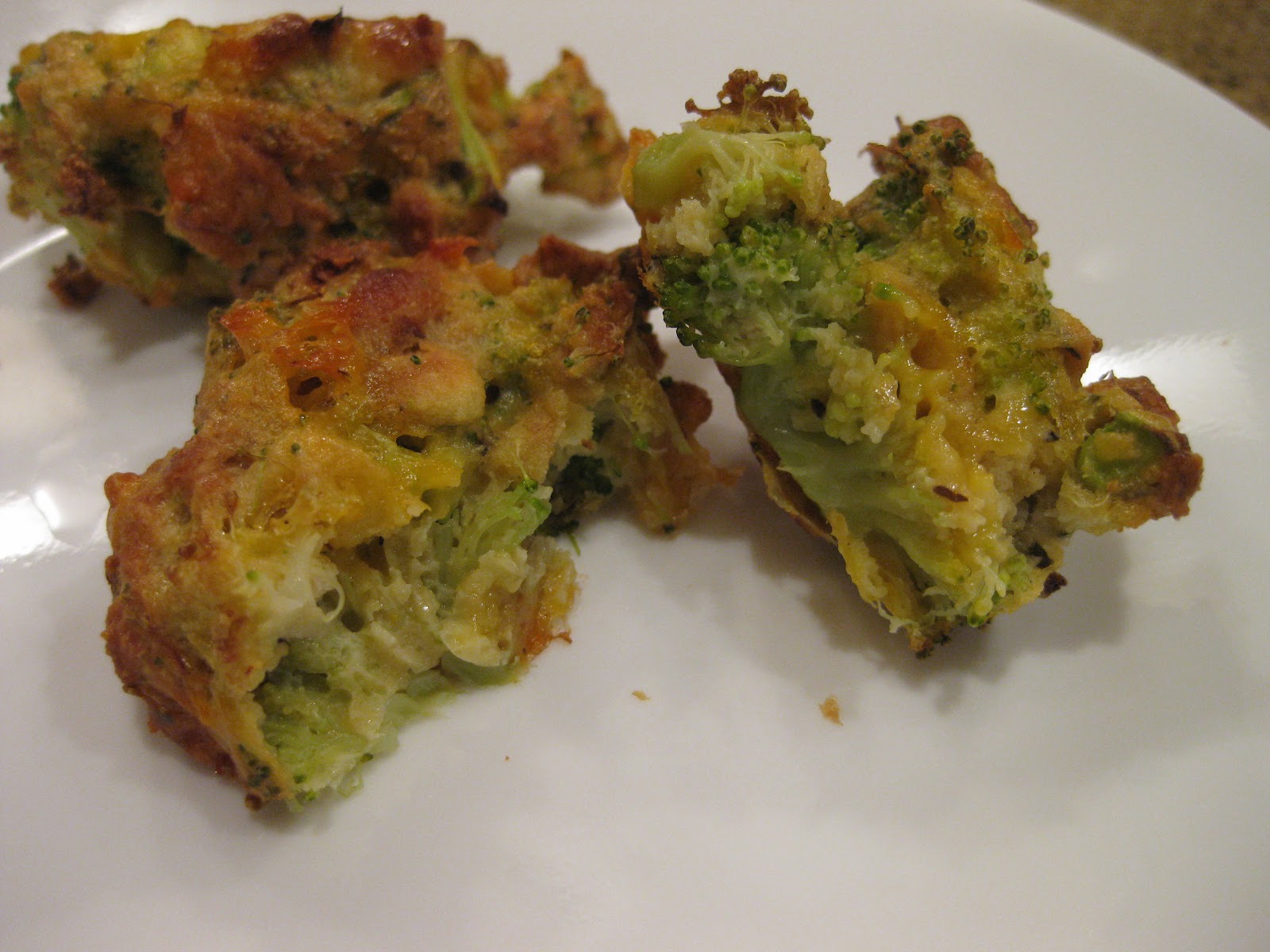 Dinner at Christina's Broccoli Cheese Bites