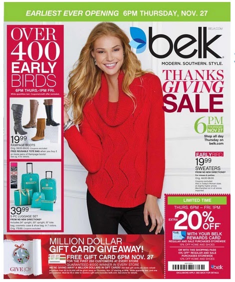 belk black friday luggage