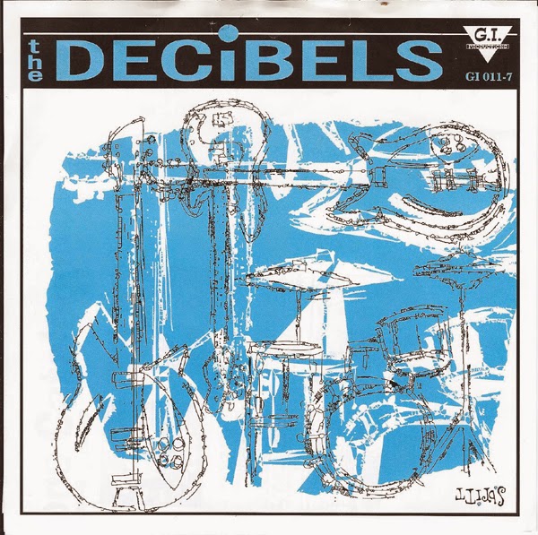 THE DECIBELS - Radio EP (1997) Sleeve+dec