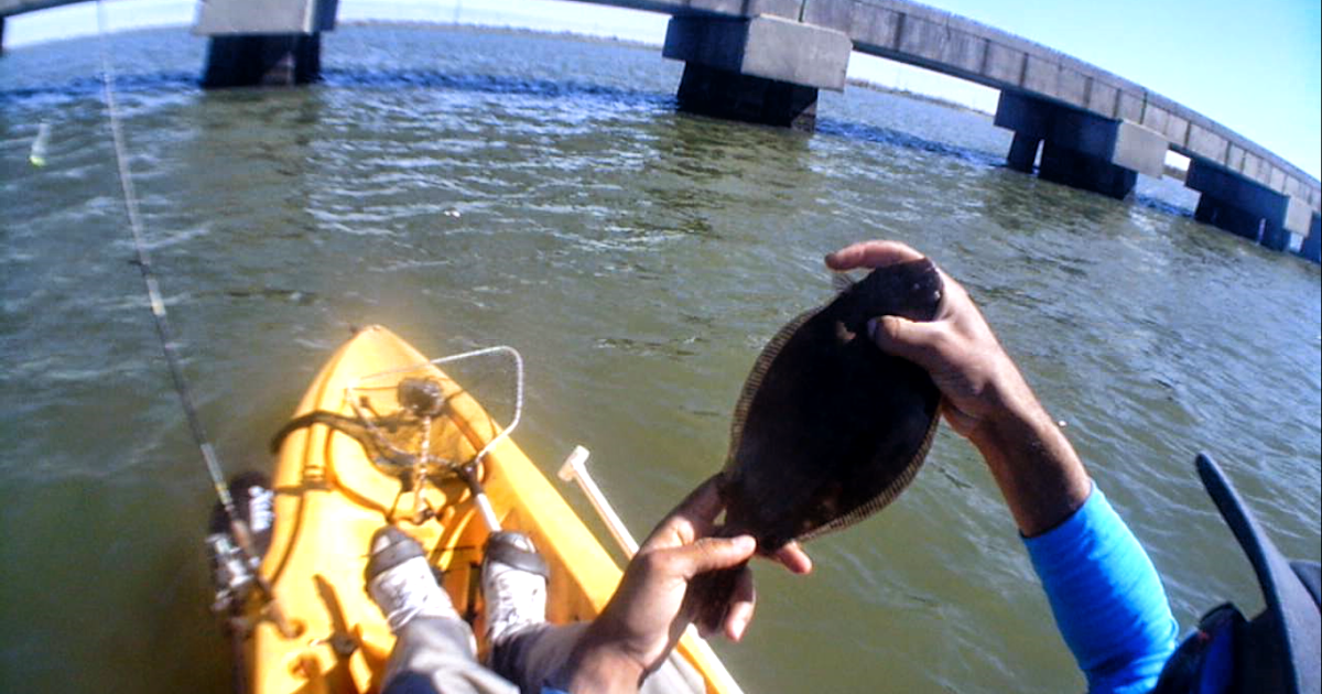FishxScale Kayak Fishing Lake Pontchartrain Trestle