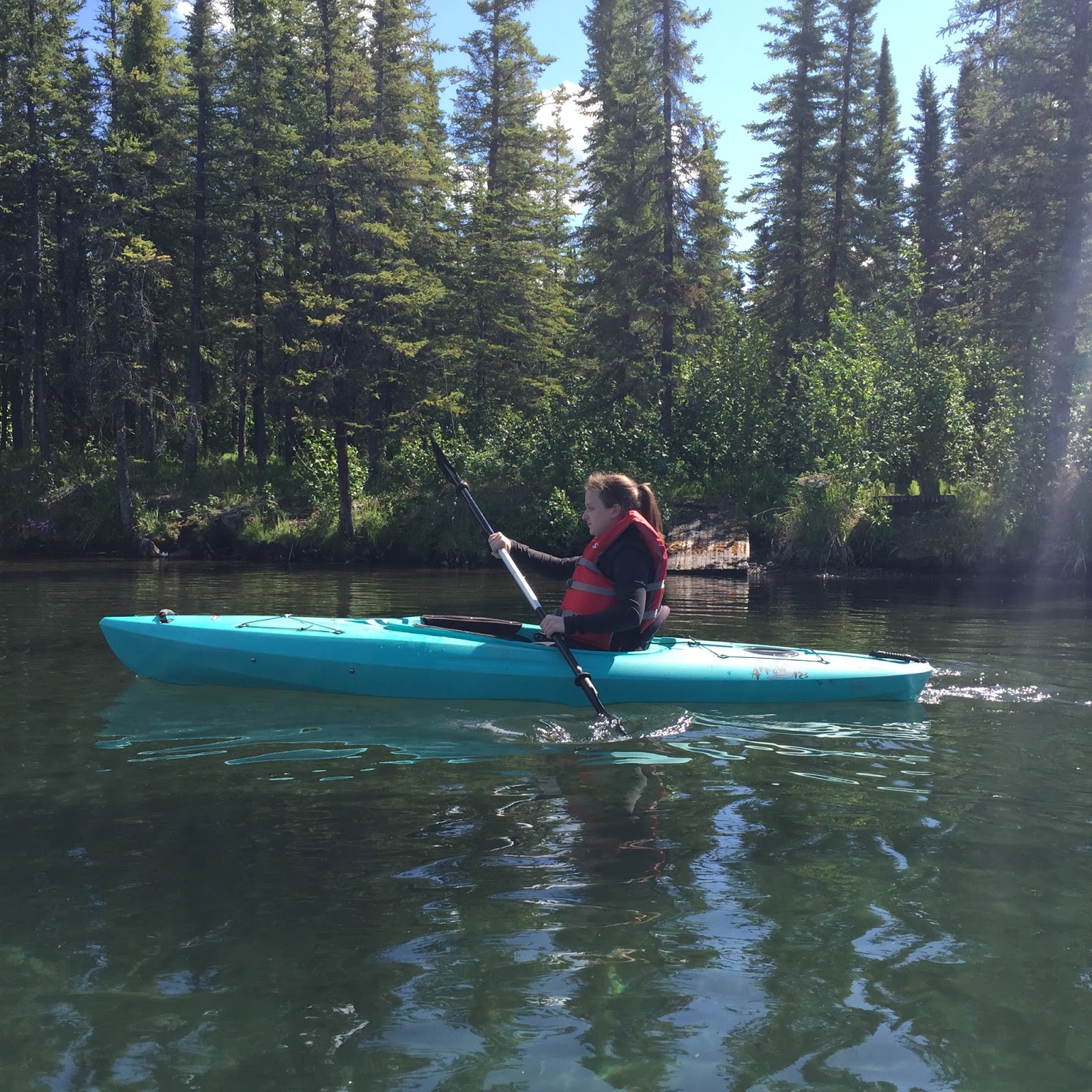 Kayaking the Clearwater River Delta Junction, Alaska Two Soulmates