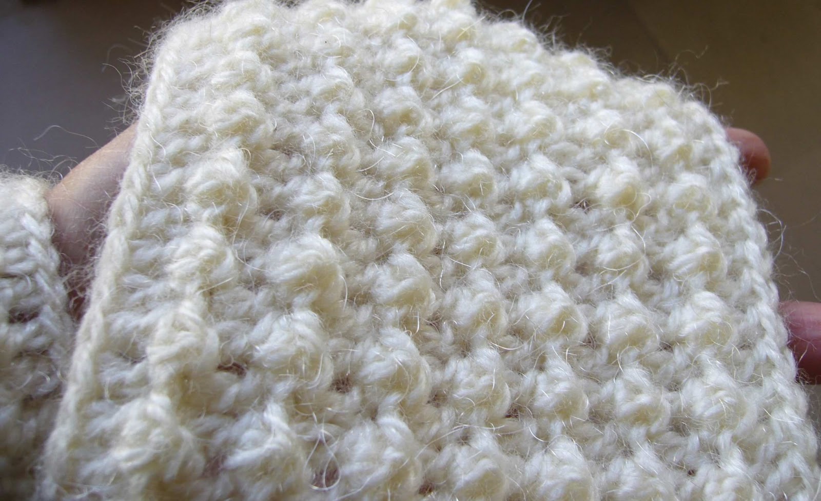 Crochetkari Crochet Textured Scarf