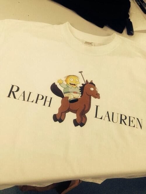 ralph wiggum lauren t shirt