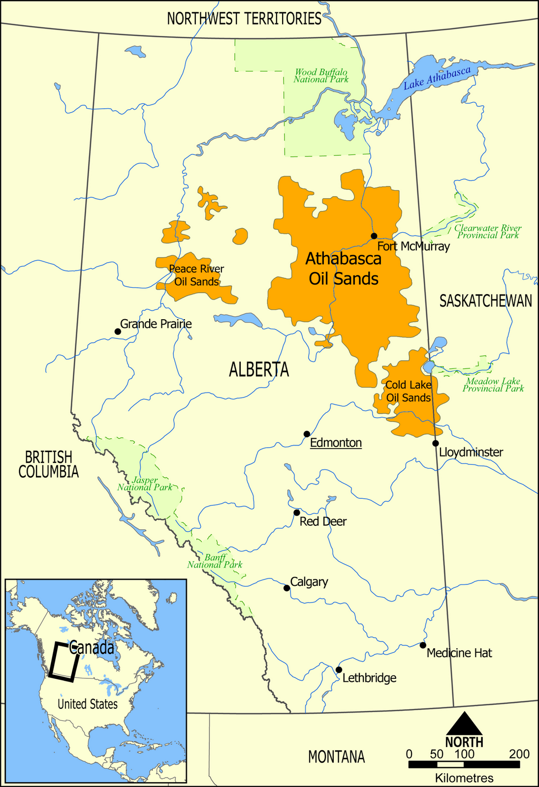 MAPfrappe The Athabasca Oilsands of Canada