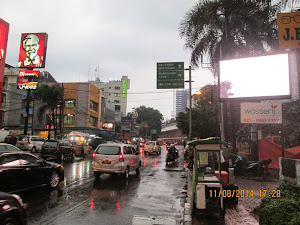 Rains welcomed me on the first day of arrival in Jakarta.