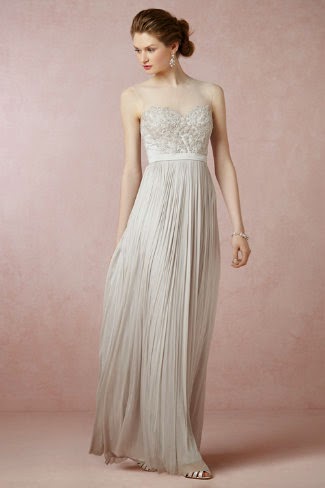 шикарное свадебное платье от BHLDN