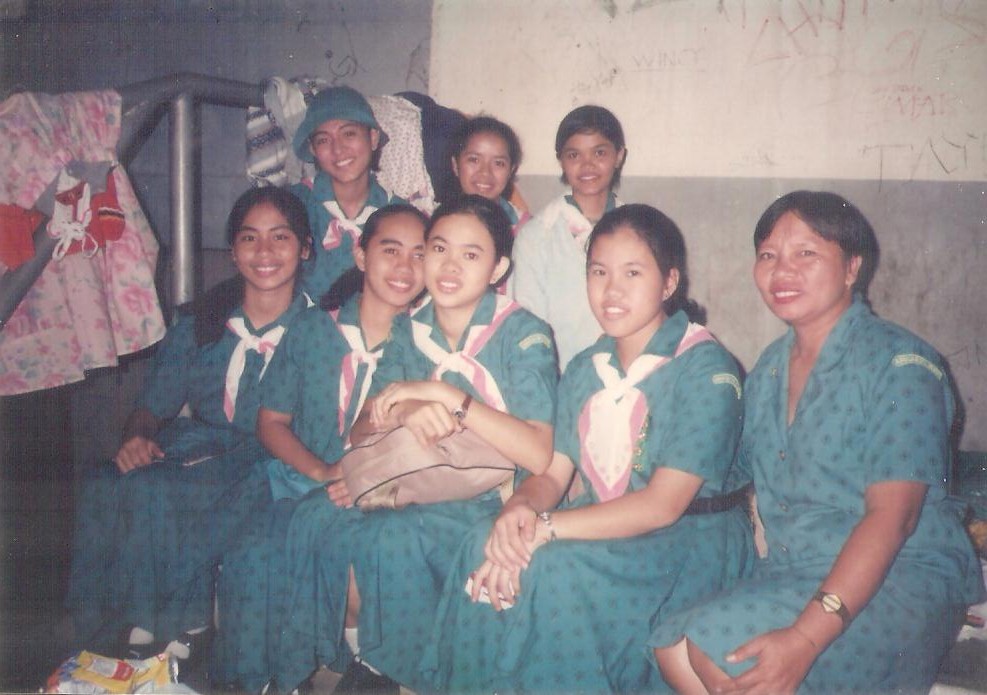 Then and Now Girl Scouts in Davao