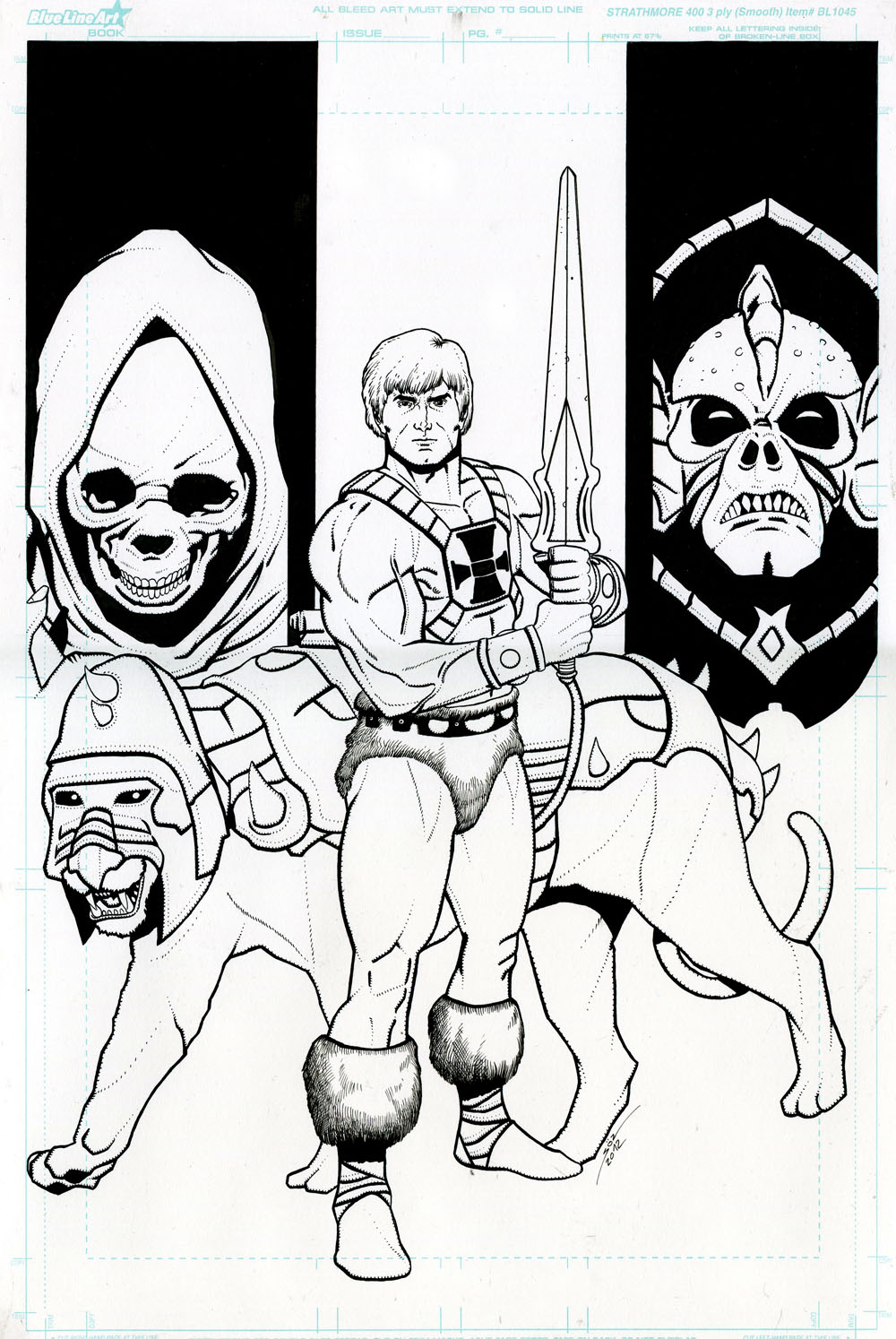 He Man Drawing