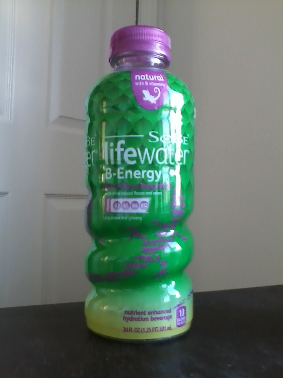 CAFFEINE! Review for Sobe Life Water BEnergyBlack