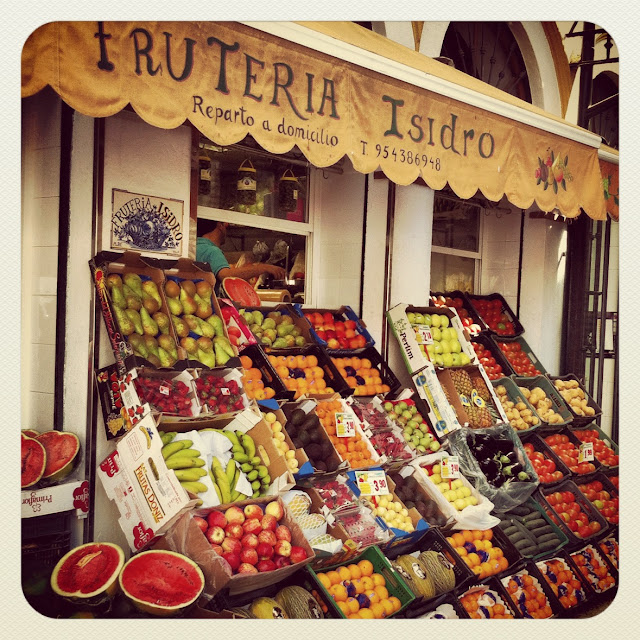 Frutería Isidro, calle Feria, Sevilla