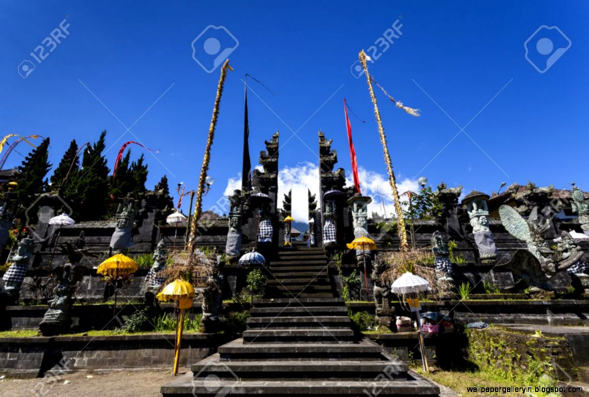 Besakih Temple Pura Penataran Agung Bali Indonesia Stock Photo Besakih Temple Pura Penataran Agung Bali Indonesia Stock Photo