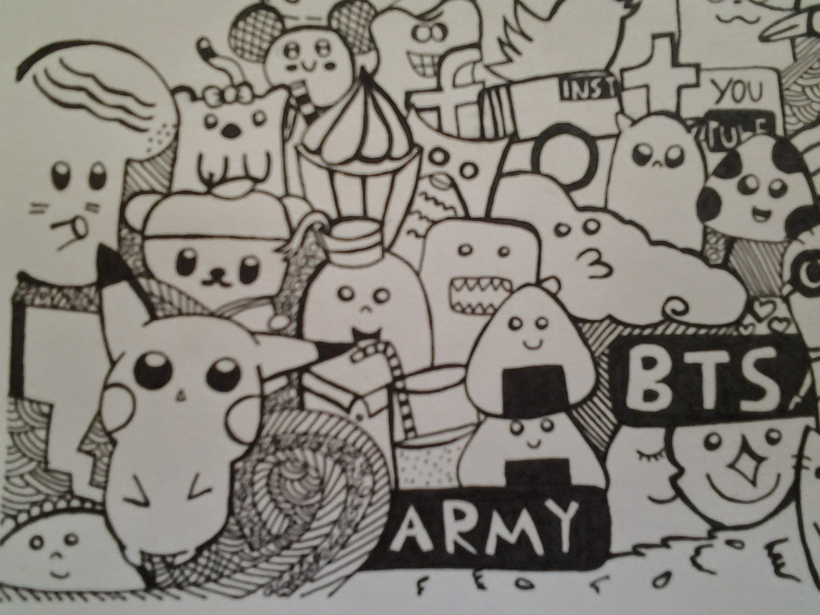 My second Doodle art ~ Coretannya Lianty Putri