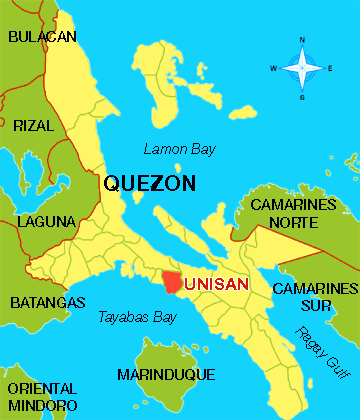 Quezon Province Map From Manila One Fine Day In Manila: Quezon Road Trip