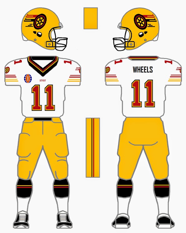Wfl Nation Wfl Uniform Contest Detroit Wheels