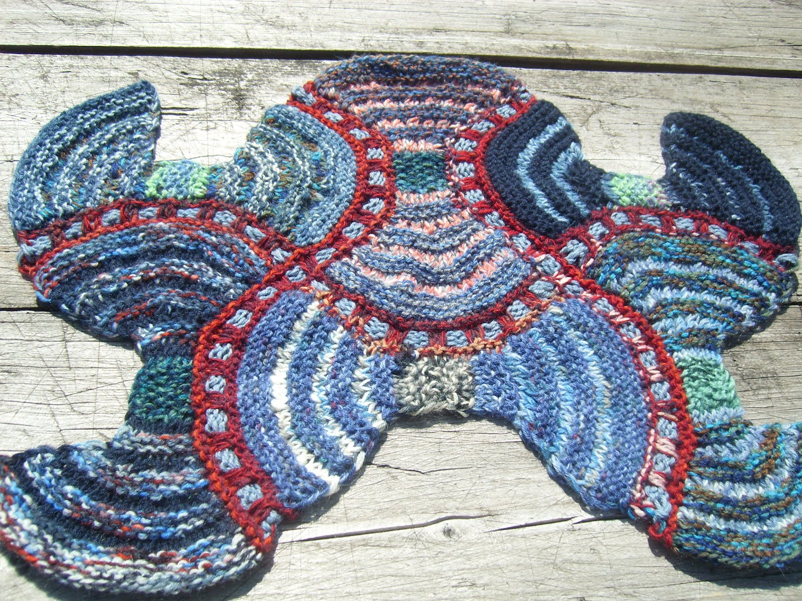 Bockfilz: Challenge knitting complicated patterns