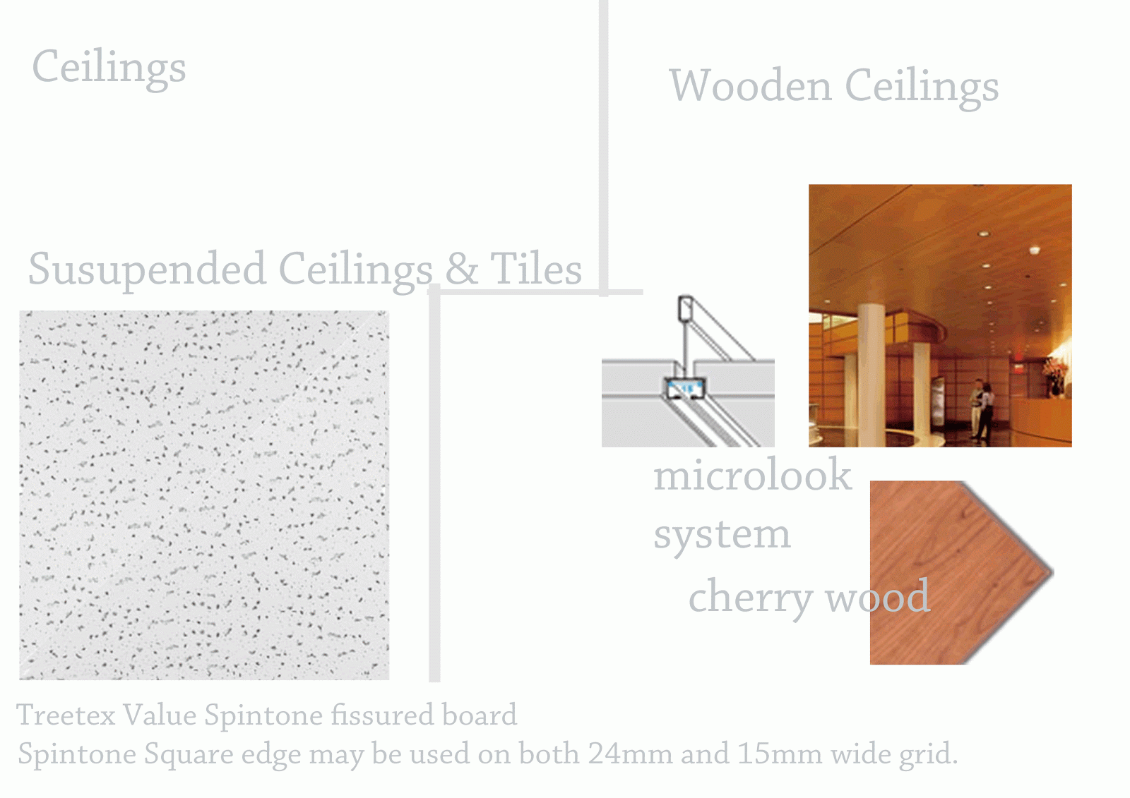 Interior Design Buliding Tech Sample Boards