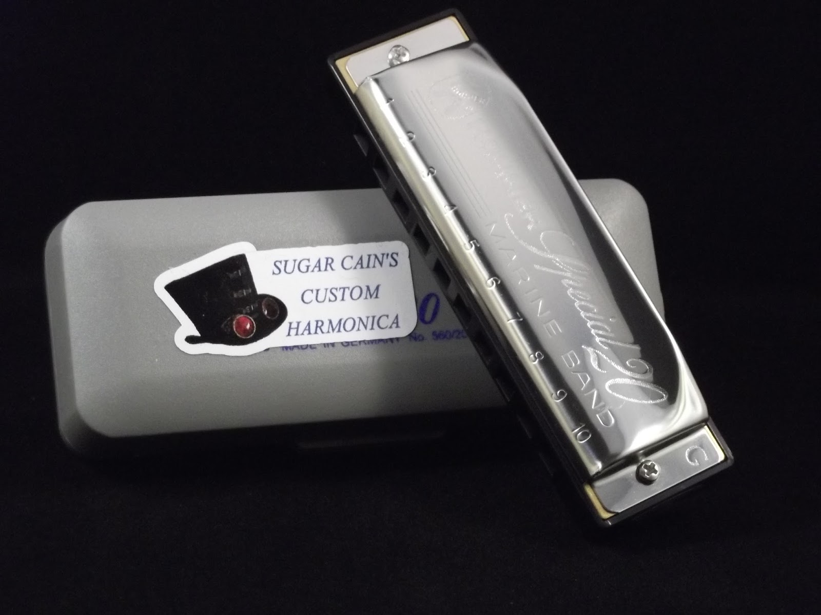 WORLD OF HARMONICA Sugar Cain's Custom Harmonica's