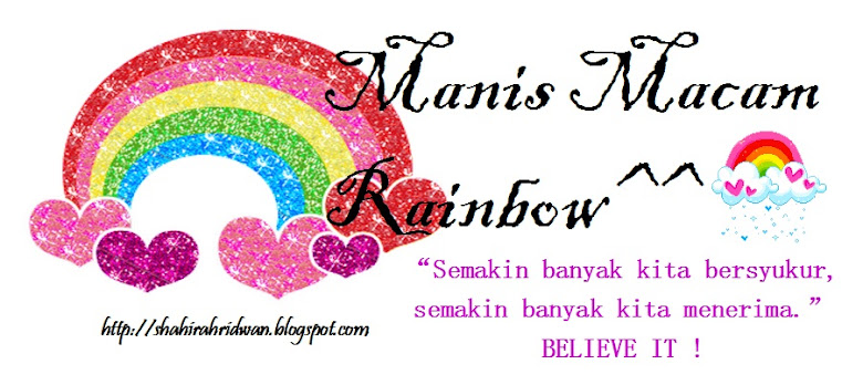 Manis Macam Rainbow^^