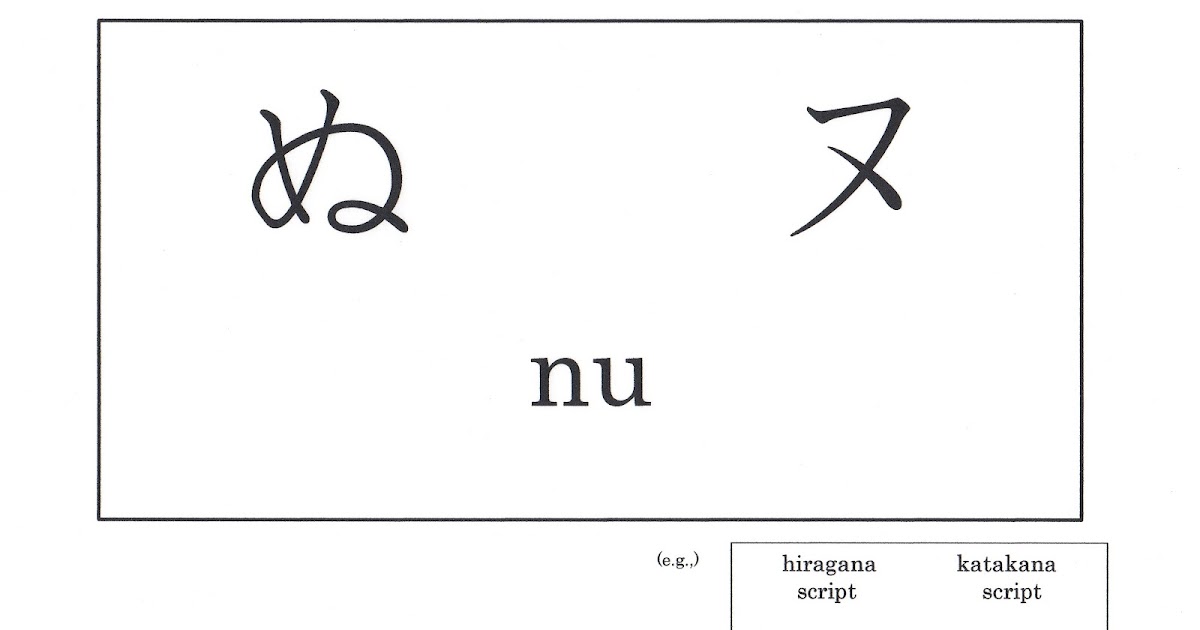 Learning Japanese Language 〜Sakura's Japanese〜 nu(ぬ、ヌ) Learning