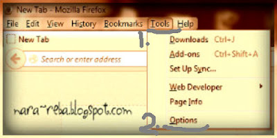 Cara Mengganti Home Page Browser ke Nara Reba Manggarai