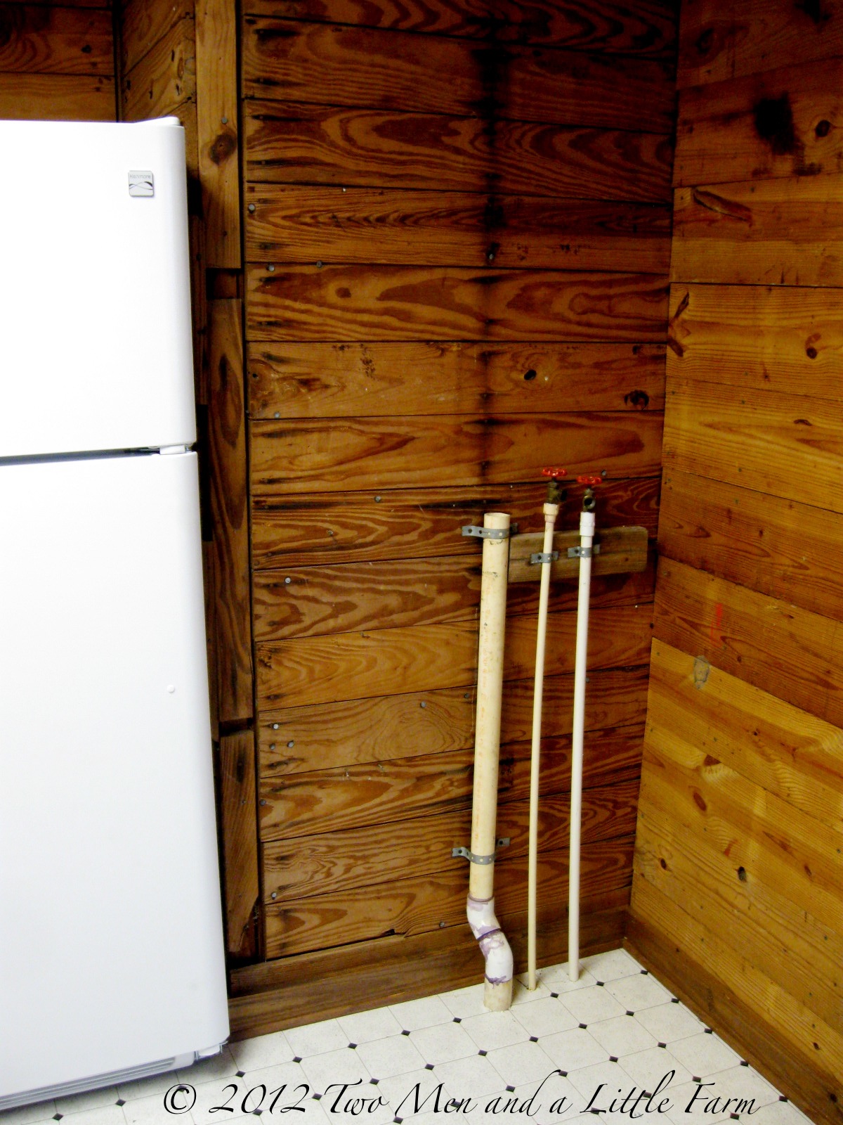 Two Men and a Little Farm UTILITY SINK FOR MUDROOM