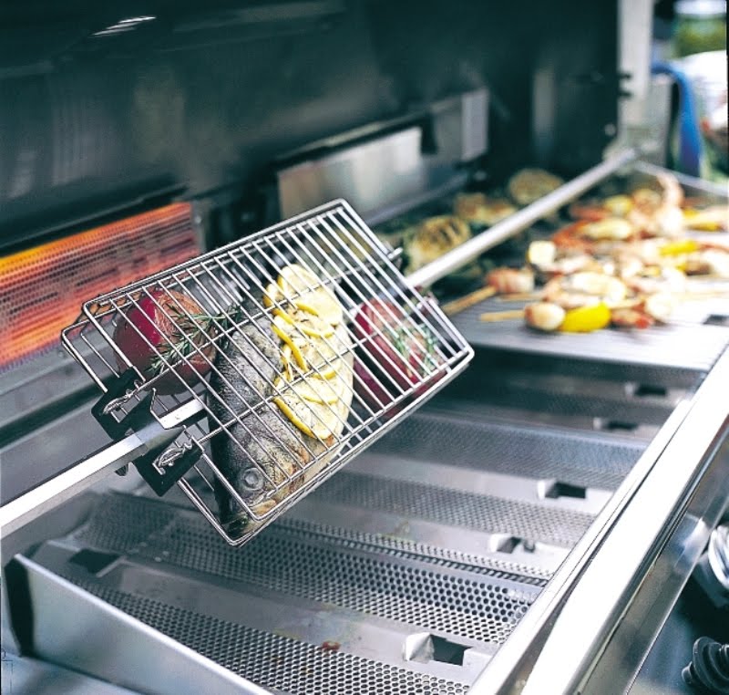 Outdoor Kitchen MHP Grill Side Burner, Big Buddy Heater And Black Star