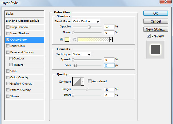 outer glow to wave outer glow to wave