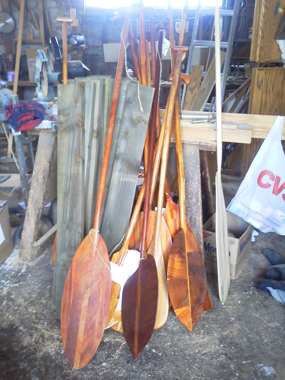 Global Boat Services Exotic Woodworking Custom Art Kayak Canoe Paddles