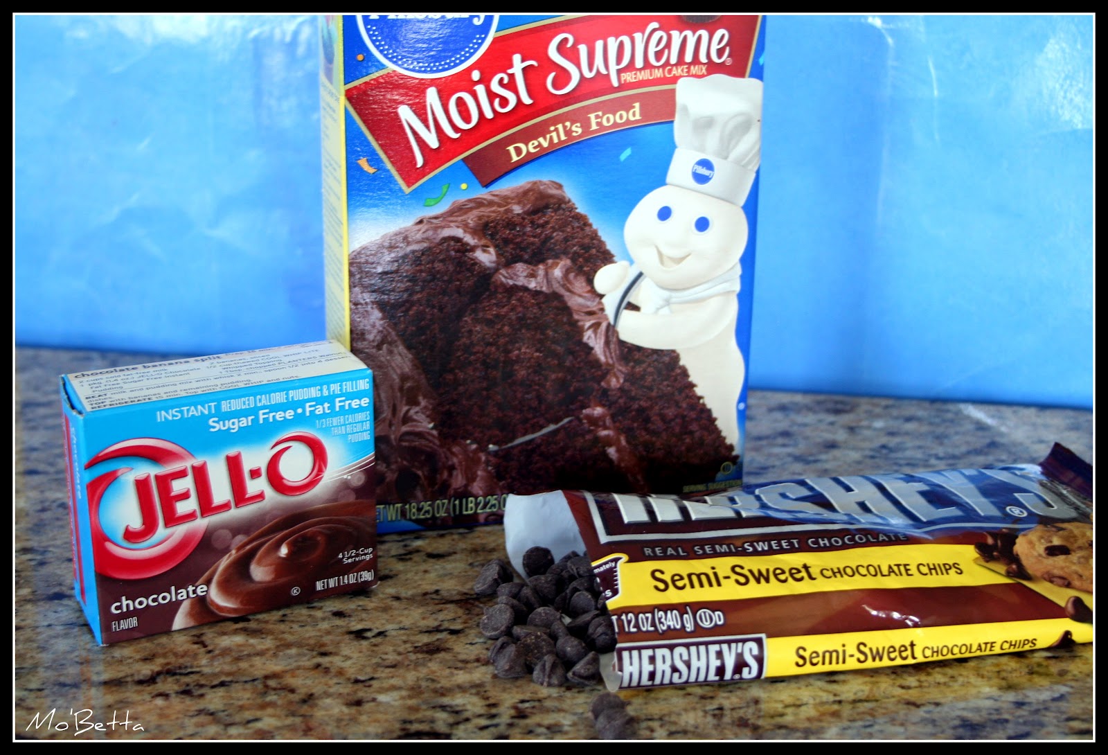 Makin' it Mo' Betta Chocolate Pudding Dump Cake 4 ingredients!