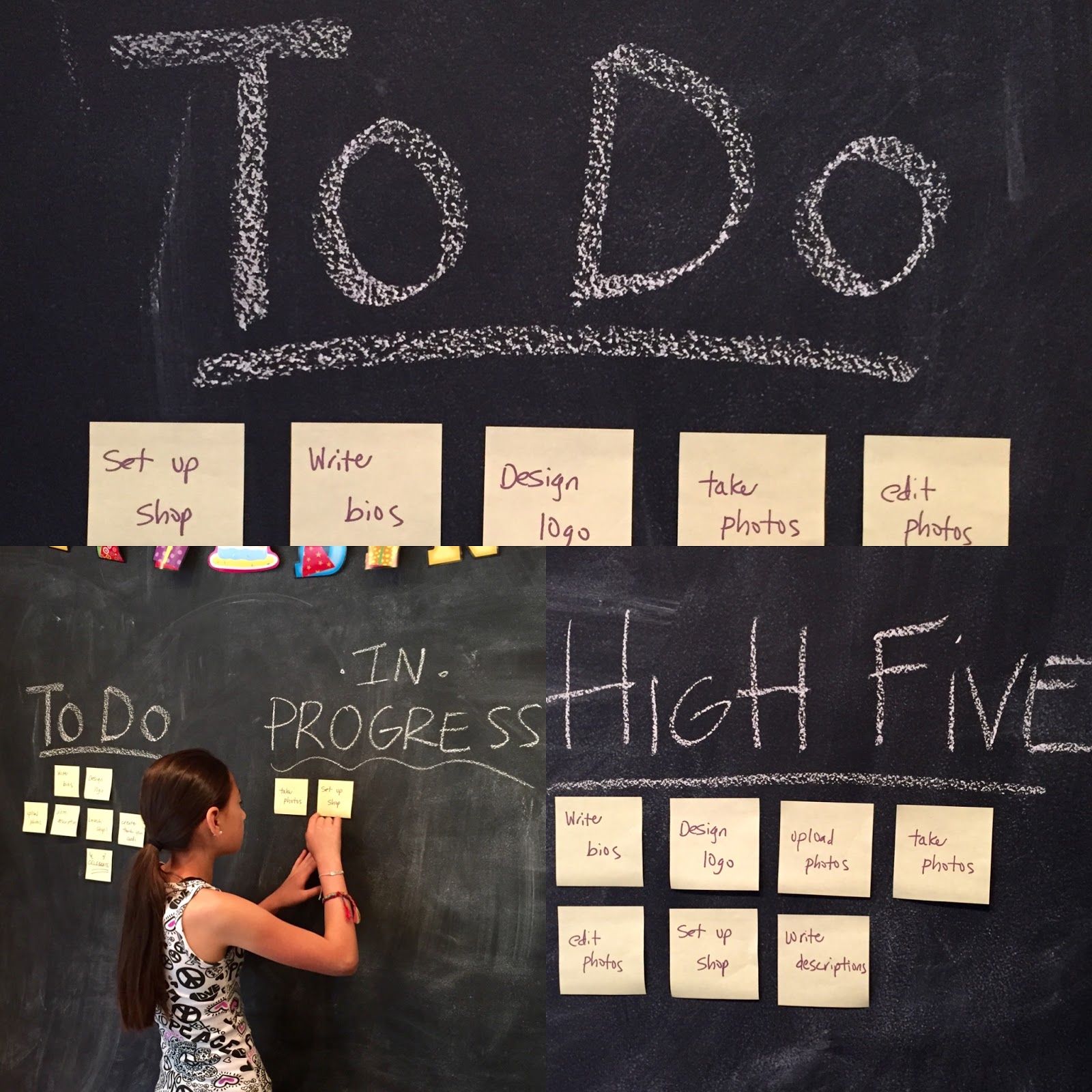 Upcycled Education Three Part ToDo List