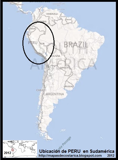 Mapas De Peru America