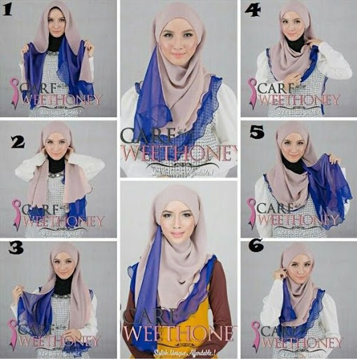 kreasi jilbab segi empat desain simple, elegan modis dan modern terbaru 2017/2018 kreasi jilbab segi empat desain simple, elegan modis dan modern terbaru 2017/2018