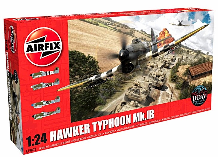 Scale Model News AIRFIX 124 SCALE HAWKER TYPHOON DUE THIS