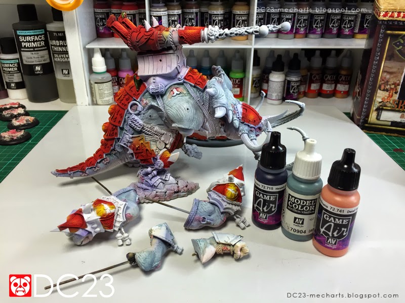 Don Suratos aka DC23: Airbrushing Vallejo Surface Primers and