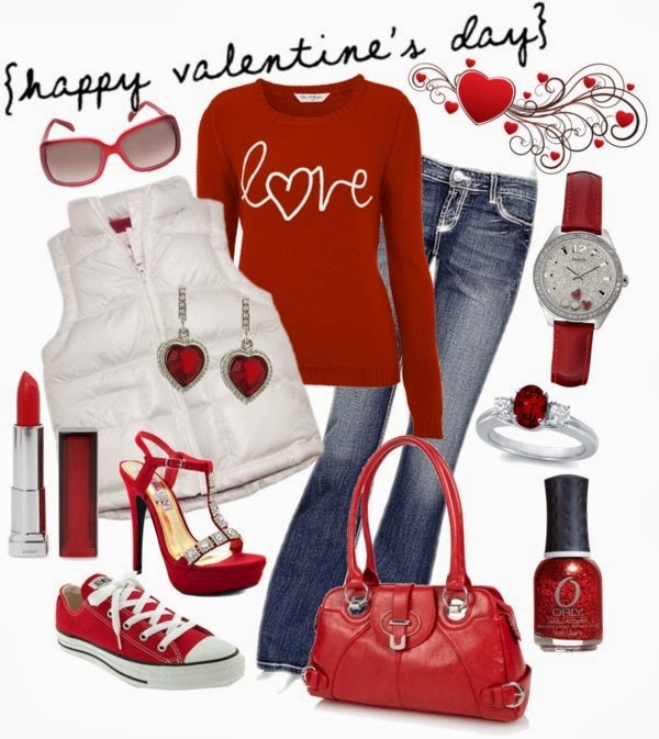 3 Casual to Dressy Valentines Day Outfits, Fashion