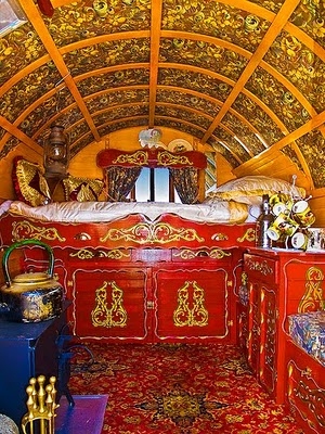 Gypsy Caravan Interior