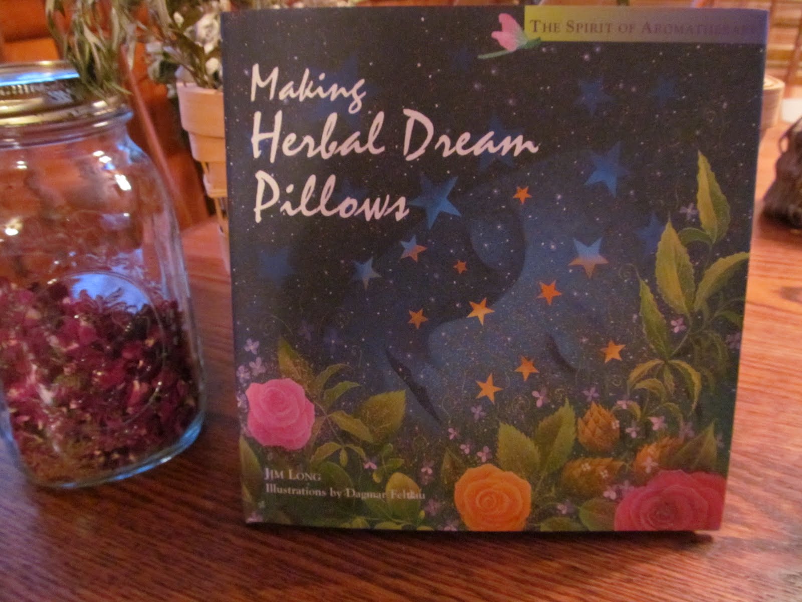Woodland Quilter Making Herbal Dream Pillows