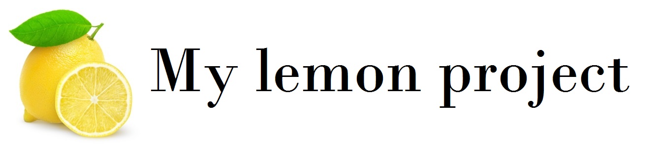 My lemon project