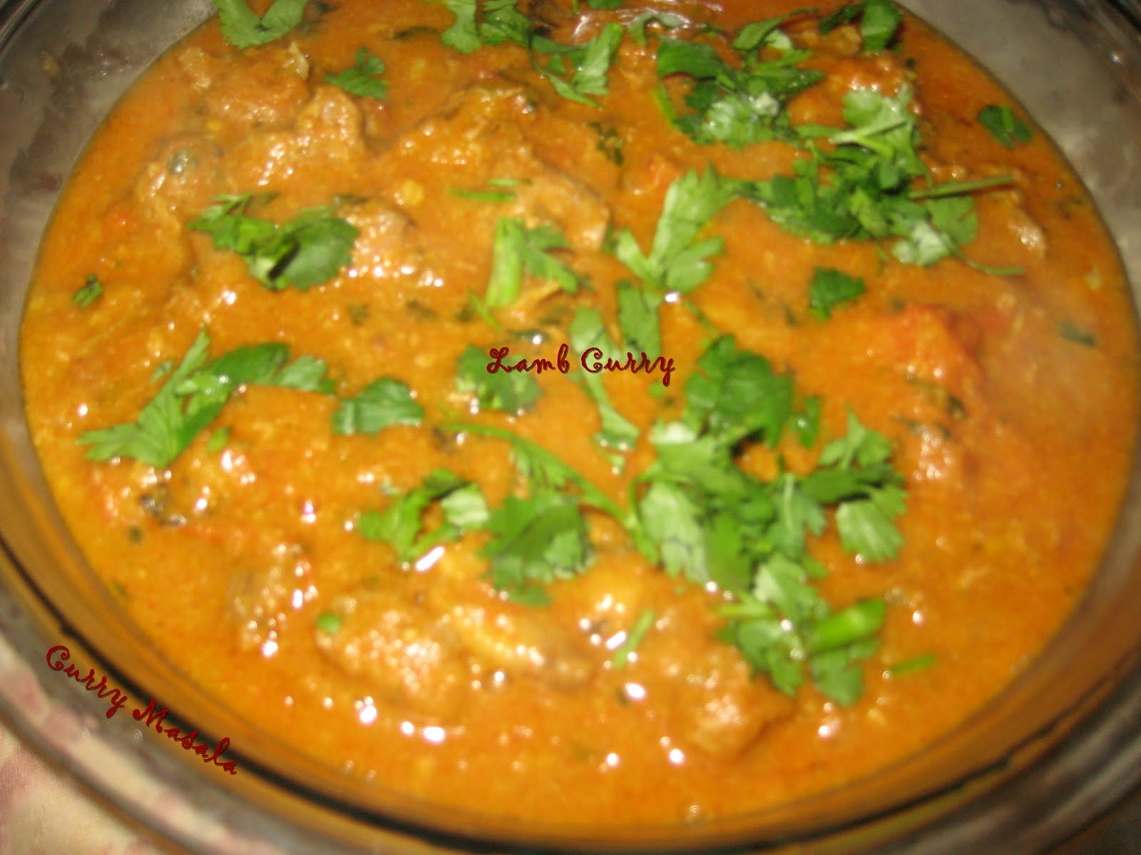 Andhra Spicy Lamb Curry