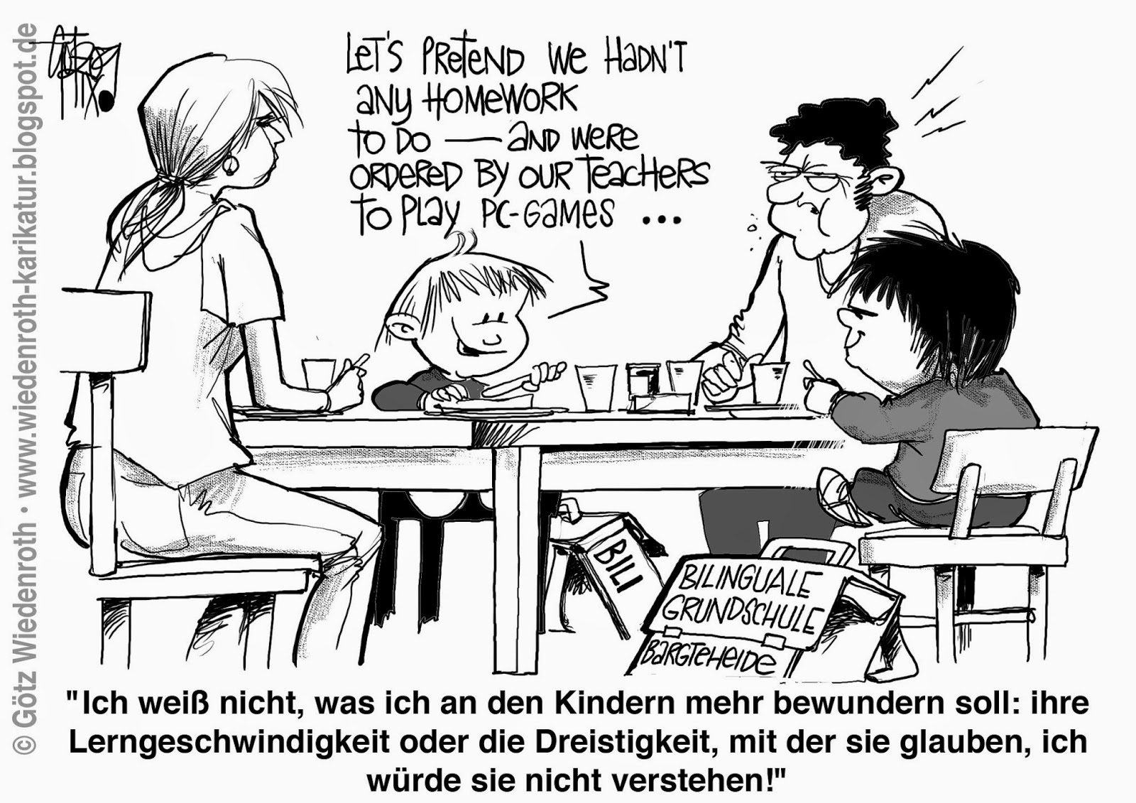 Karikamur Karikatur Wiedenroth 30 04 14