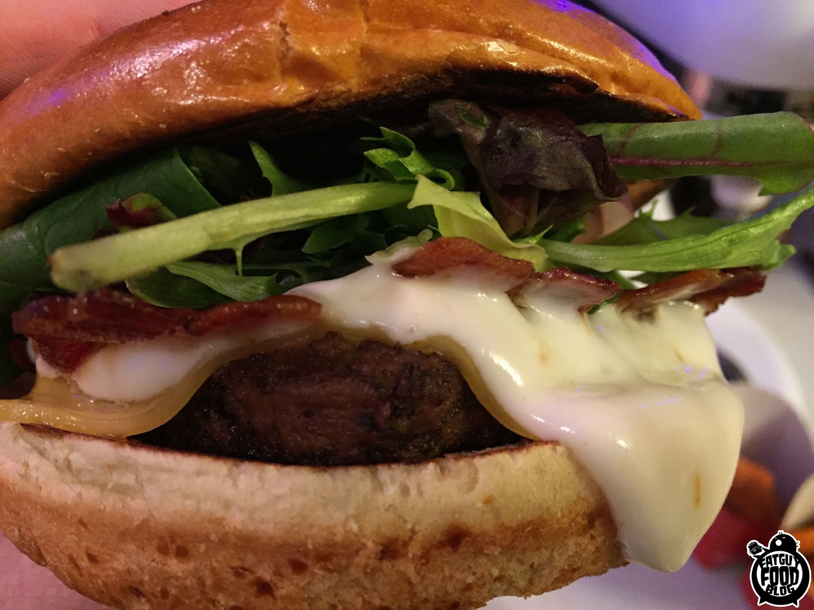 FATGUYFOODBLOG Wendys Gouda Bacon Cheeseburger & Bacon Fondue Fries!